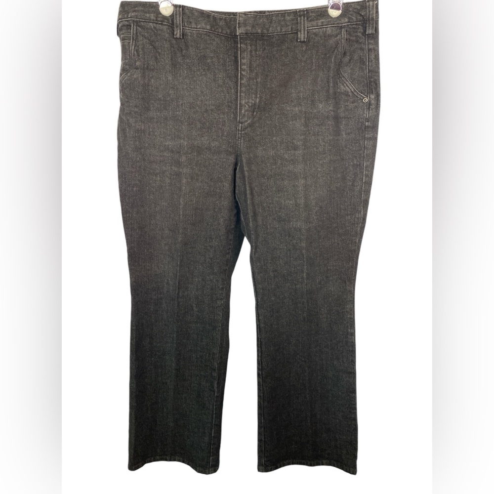 Duluth Trading Company Wide Leg Denim Jeans Women’s Size 18 x 31